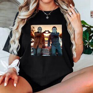 Michael Myers and Jason Voorhees Shirt, Horror Movie Characters Shirt